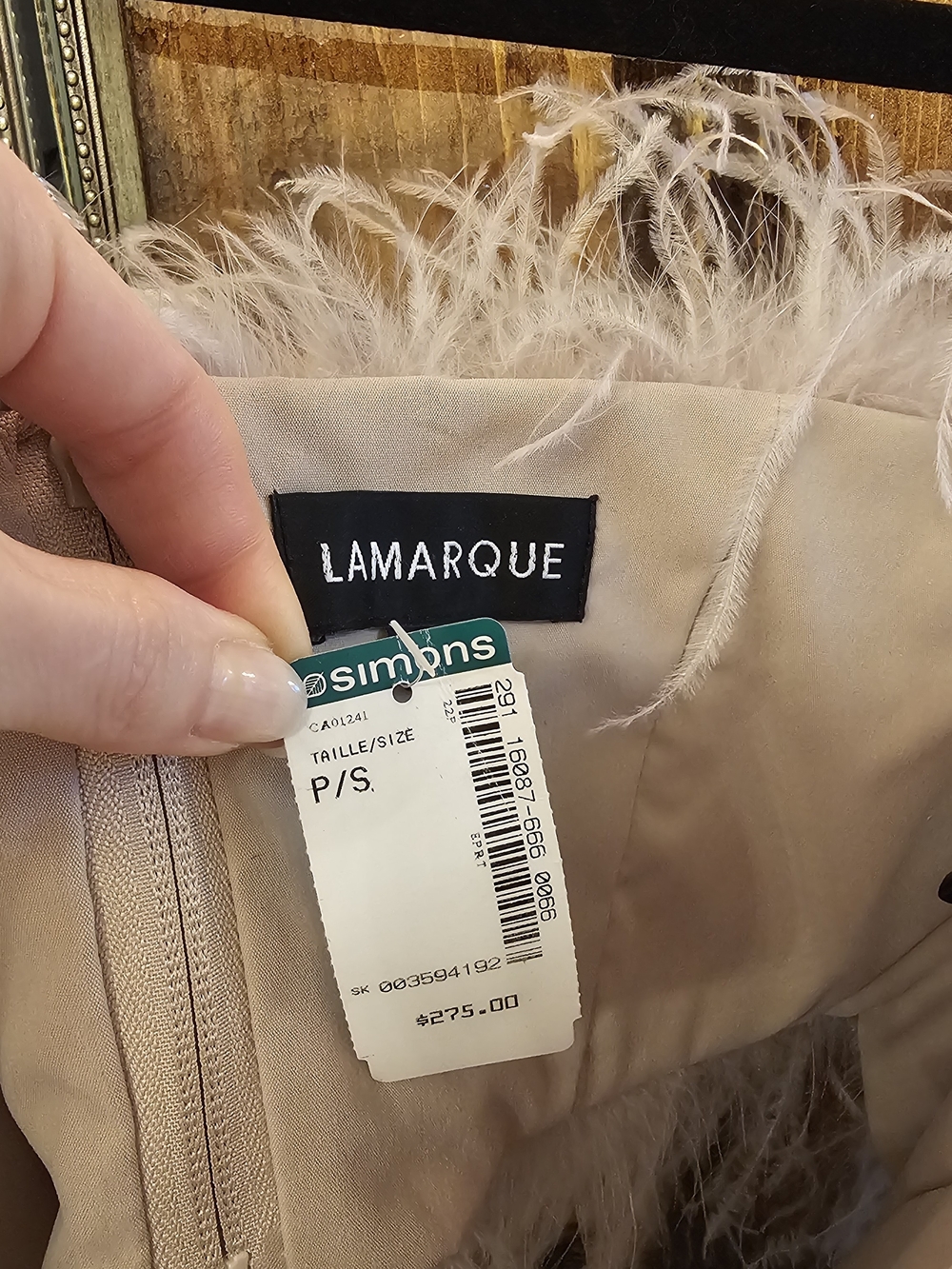 Lamarque Feather Top - Picture 4 of 11
